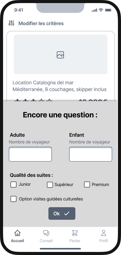Affiner les critères